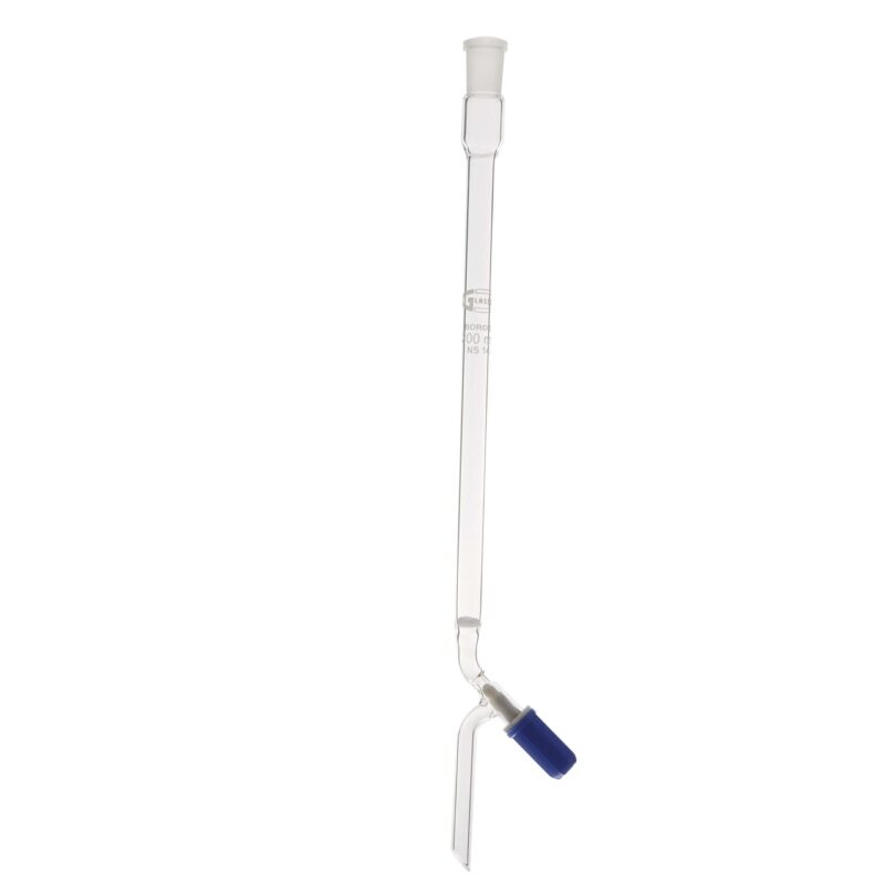 Graduated bottle with rectangular base