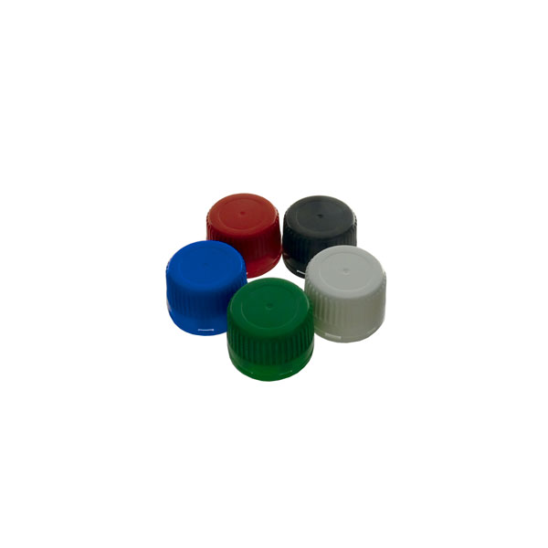 Test tube with screw cap, round bottom