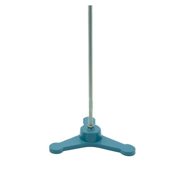 Open ring retort support with bosshead