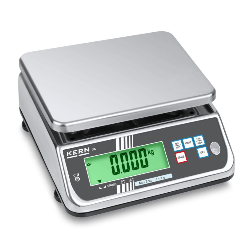 IP Protected Bench Scale KERN FXN 30K-3N