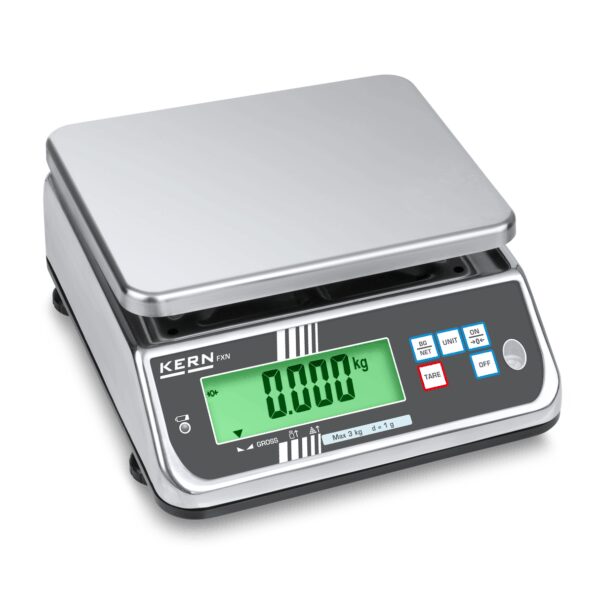 IP Protected Bench Scale KERN FXN 3K-3M