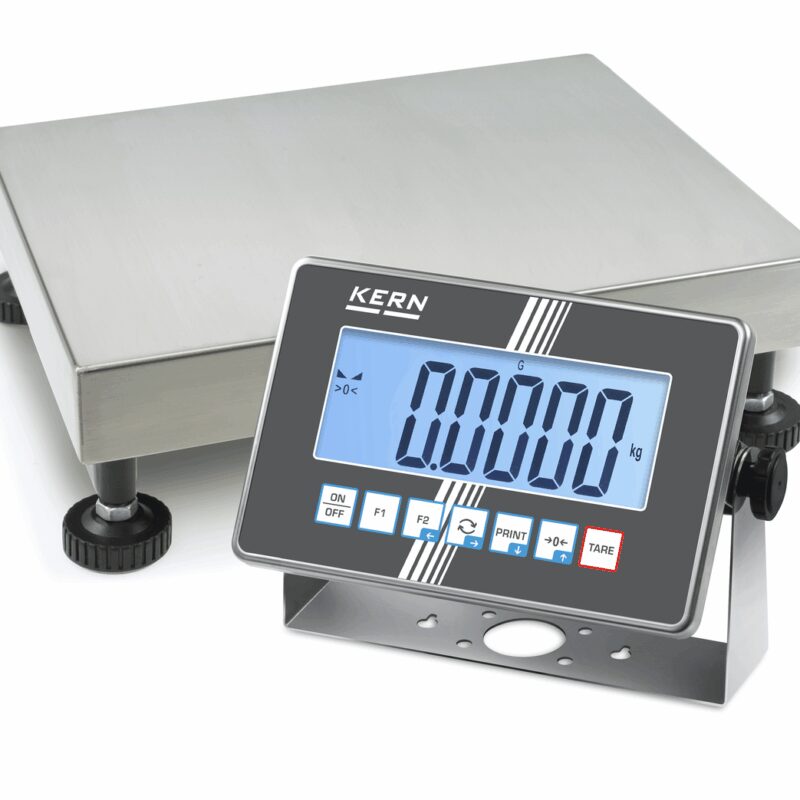 IoT-Line Platform Scale With Stainless Steel Display Device KERN IXC 10K-4L