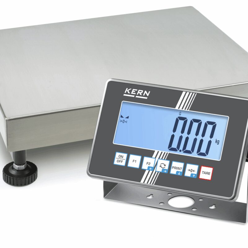 IoT-Line Platform Scale With Stainless Steel Display Device KERN IXC 60K-2LM