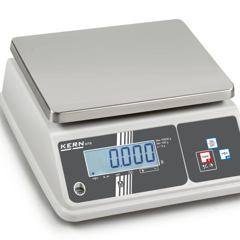 IP Protected Bench Scale KERN WTB 1K-4N