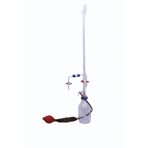 Automatic table burette, class A, GLASSCO