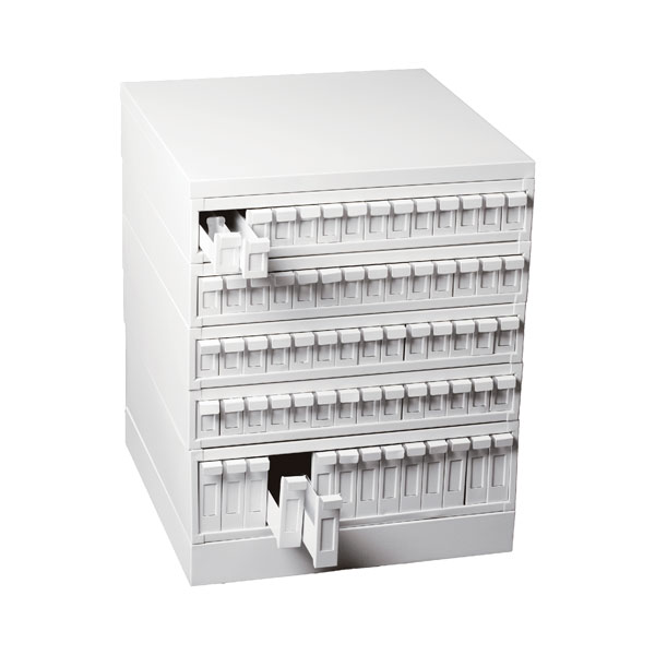 Slide and cassette file holder