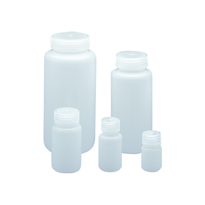 Wide mouth round bottle, HDPE