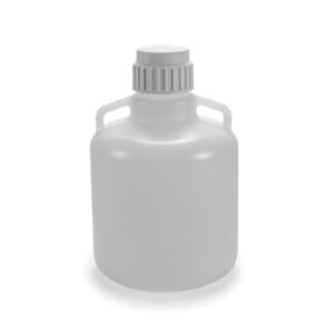 Autoclavable carboy with handles