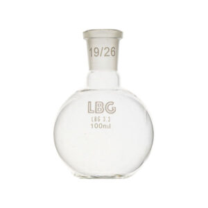 Boiling flask flat bottom