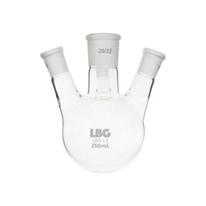 Flask, Round Bottom with Four Necks (Side Angle)