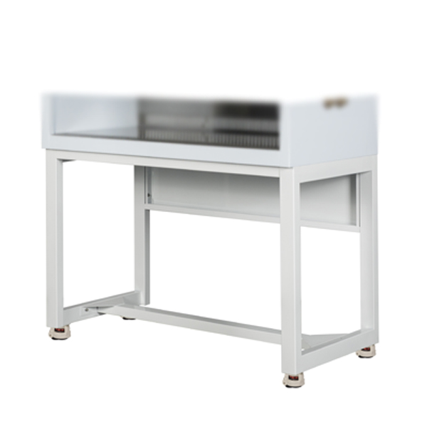 Support table for the biological safety cabinet