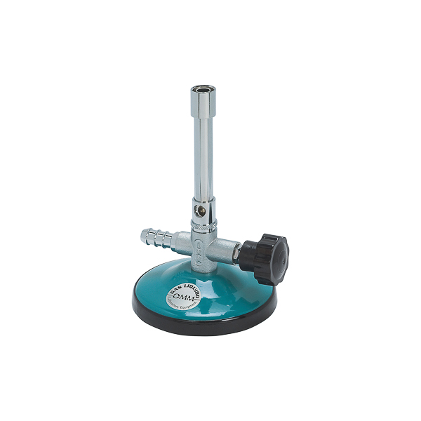 Bunsen burner with tap