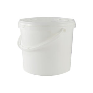 PP cylindrical container with handle