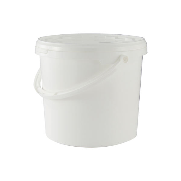PP cylindrical container with handle