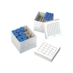 Carton freezer box for centrifuge tubes