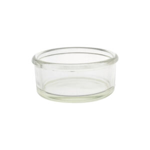 Crystallizing dish, thick glass