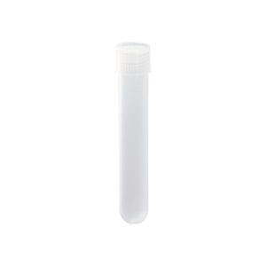 Test tube with screw cap in PP 