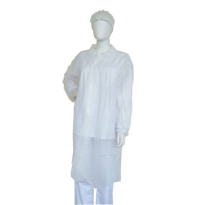 Disposable visitor coat