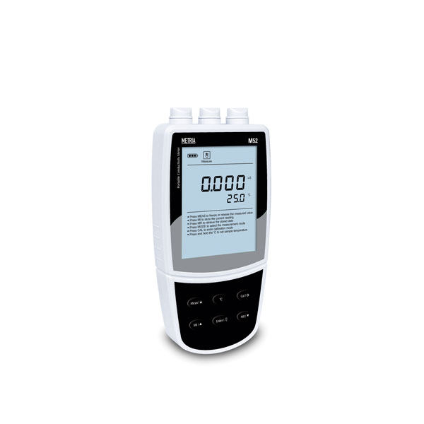 METRIA portable conductivity meter, model M52