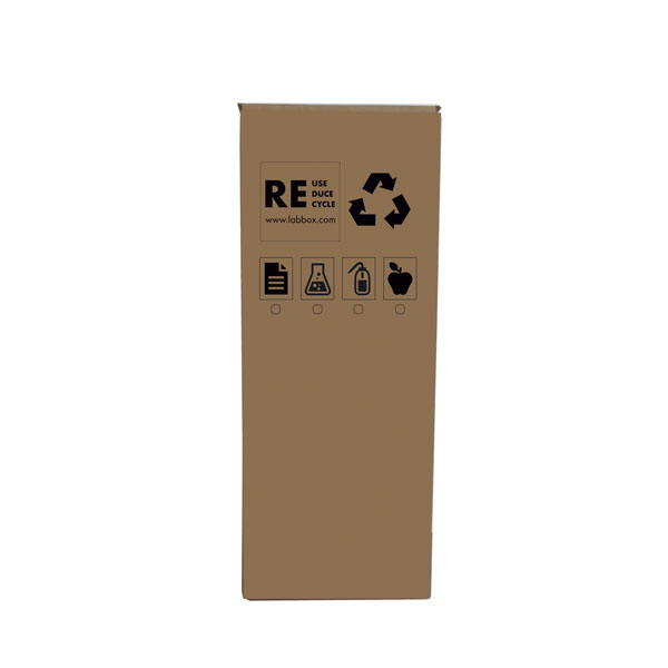 Carboard recycling bin