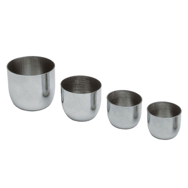 Stainless steel crucible