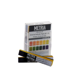 Universal pH test papers, strips