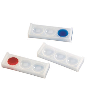 Colorimetric 3 cell tray, polyethylene