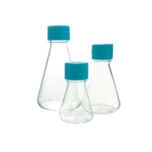 Erlenmeyer flask for cell culture, sterile