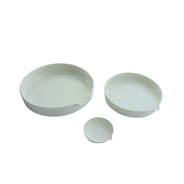 Evaporating dish, porcelain, flat bottom Premium Line