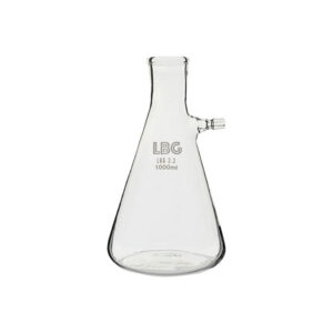 Filtering flask, Erlenmeyer shape, LBG
