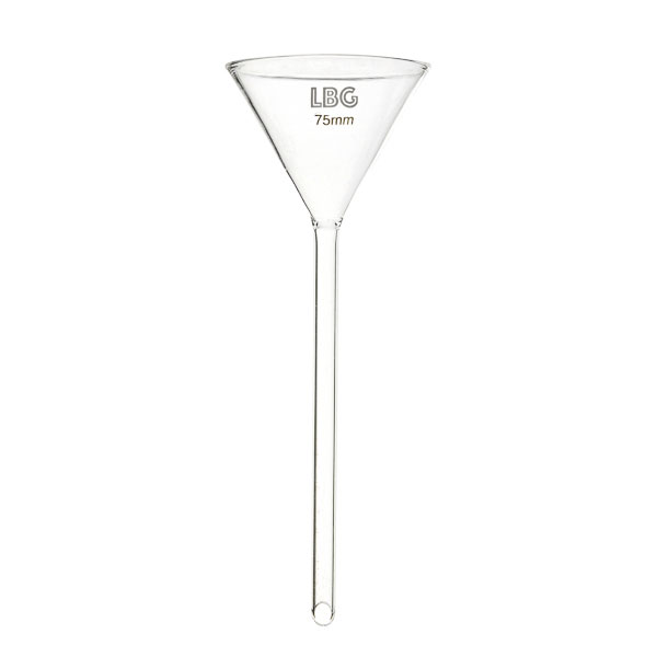 Funnel with long stem