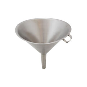 Funnel, stainless steel