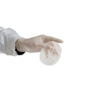 Latex disposable exam gloves