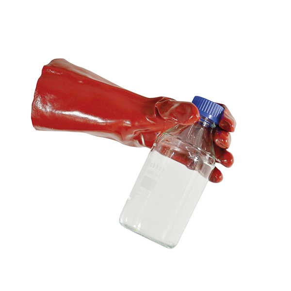 Anti-acid PVC gloves
