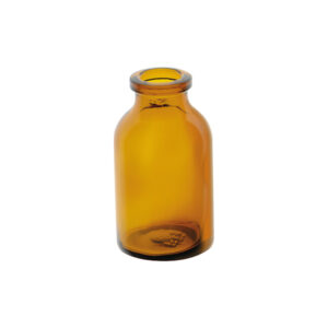 Amber crimp cap sample vial