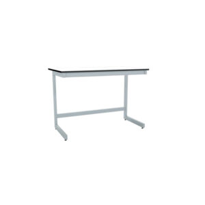 Laboratory table, C shape
