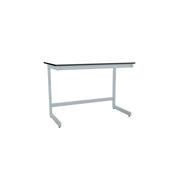 Laboratory table, C shape