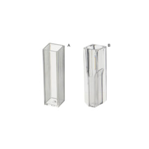 Disposable spectrophotometer cuvette