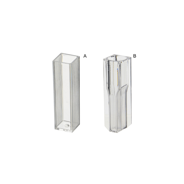 Disposable spectrophotometer cuvette