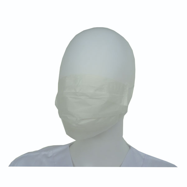 Disposable tie-on mask