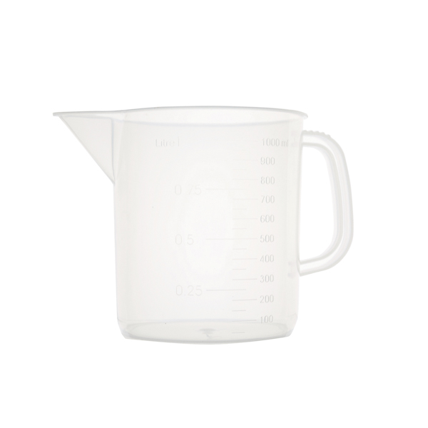 Measuring jug, polypropylene