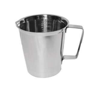 Measuring jug, stainless steel
