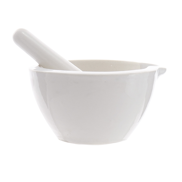 Porcelain mortar with pestle Premium Line
