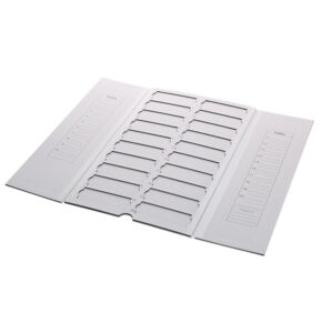 Cardboard slide folder