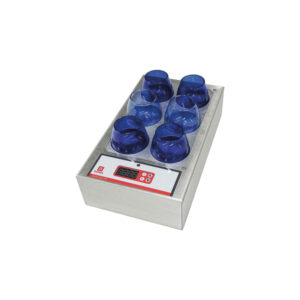 Oil tasting bath, 6 places