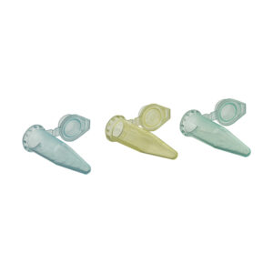 Microcentrifuge tube, graduated, with safe-lock, coloured