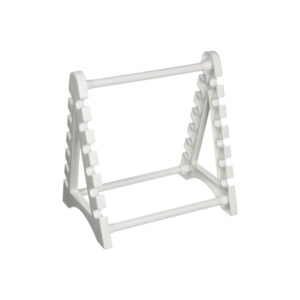 Horizontal pipette rack