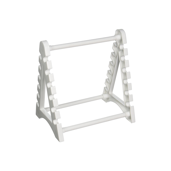 Horizontal pipette rack
