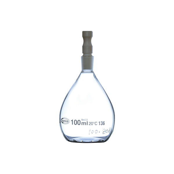 Pycnometer Gay-Lussac for liquids with PTFE stopper