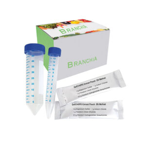 EXTRACTION AND DISPERSIVE KITS FOR QUECHERS METHOD ACCORDING TO EN 15662